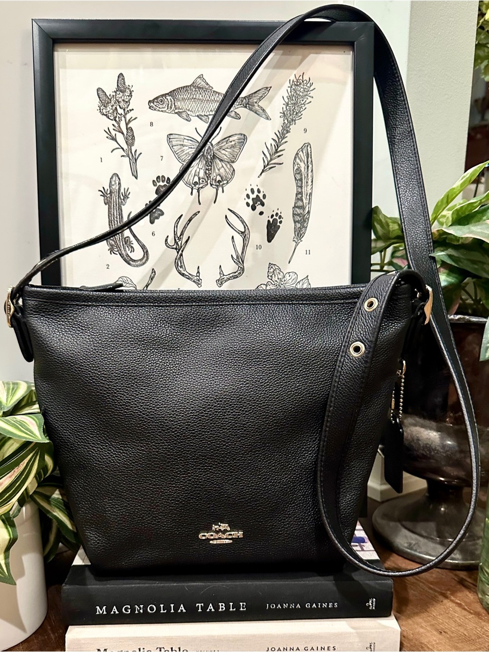Coach | Black Dufflette Bag